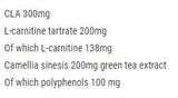 CLA + L-Carnitine + Green Tea - 120 капсули