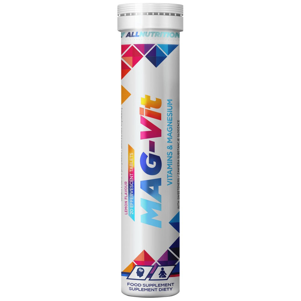 Mag-Vit | Magnesium & Vitamins Effervescent - 20 разтворими таблетки