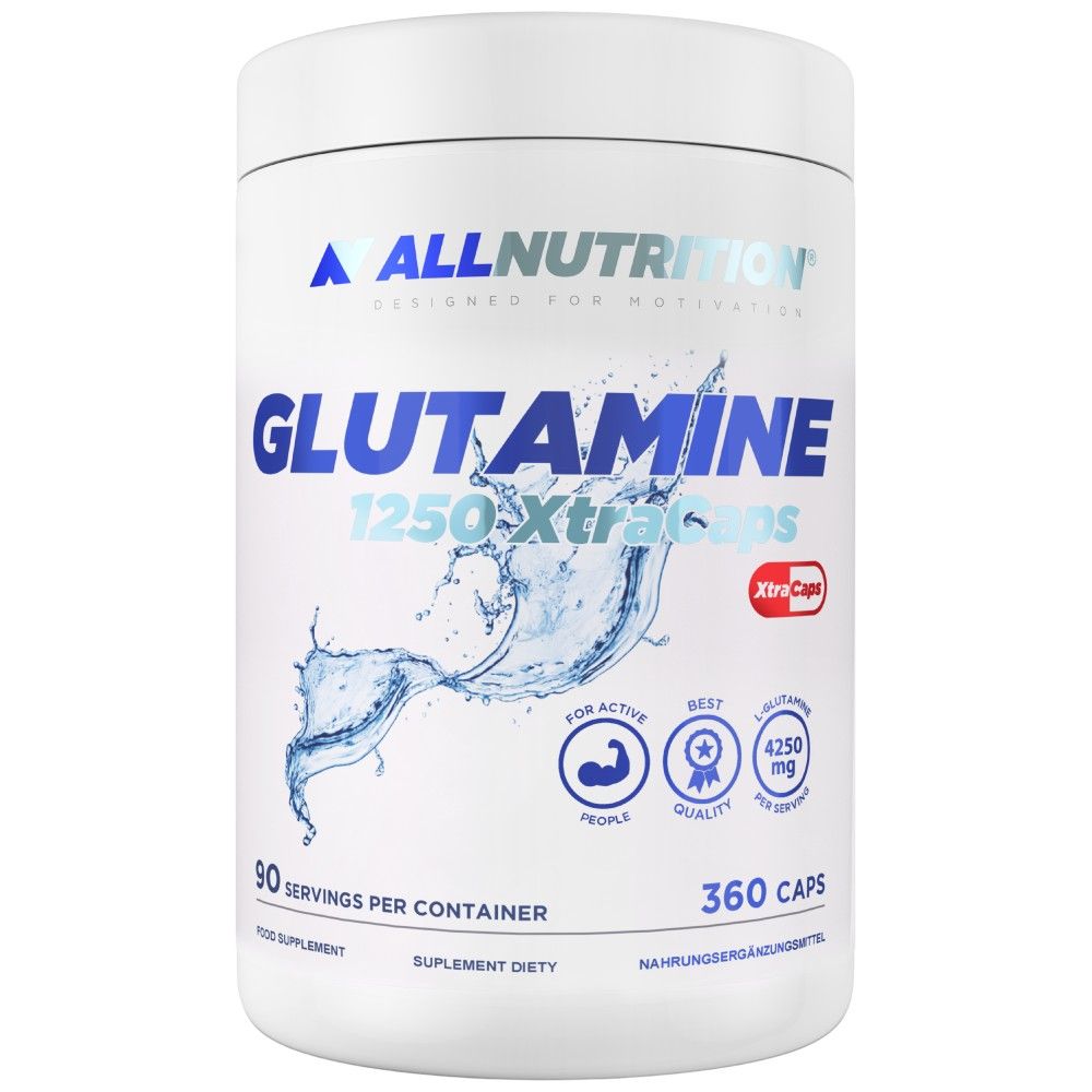 Glutamine 1250 XtraCaps - 360 капсули