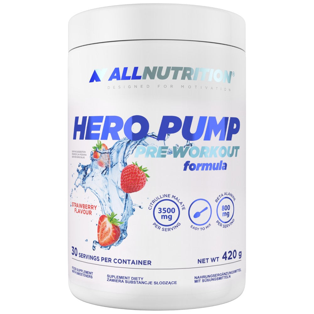 Hero Pump | Stim-Free Pre-Workout Formula - 420 грама