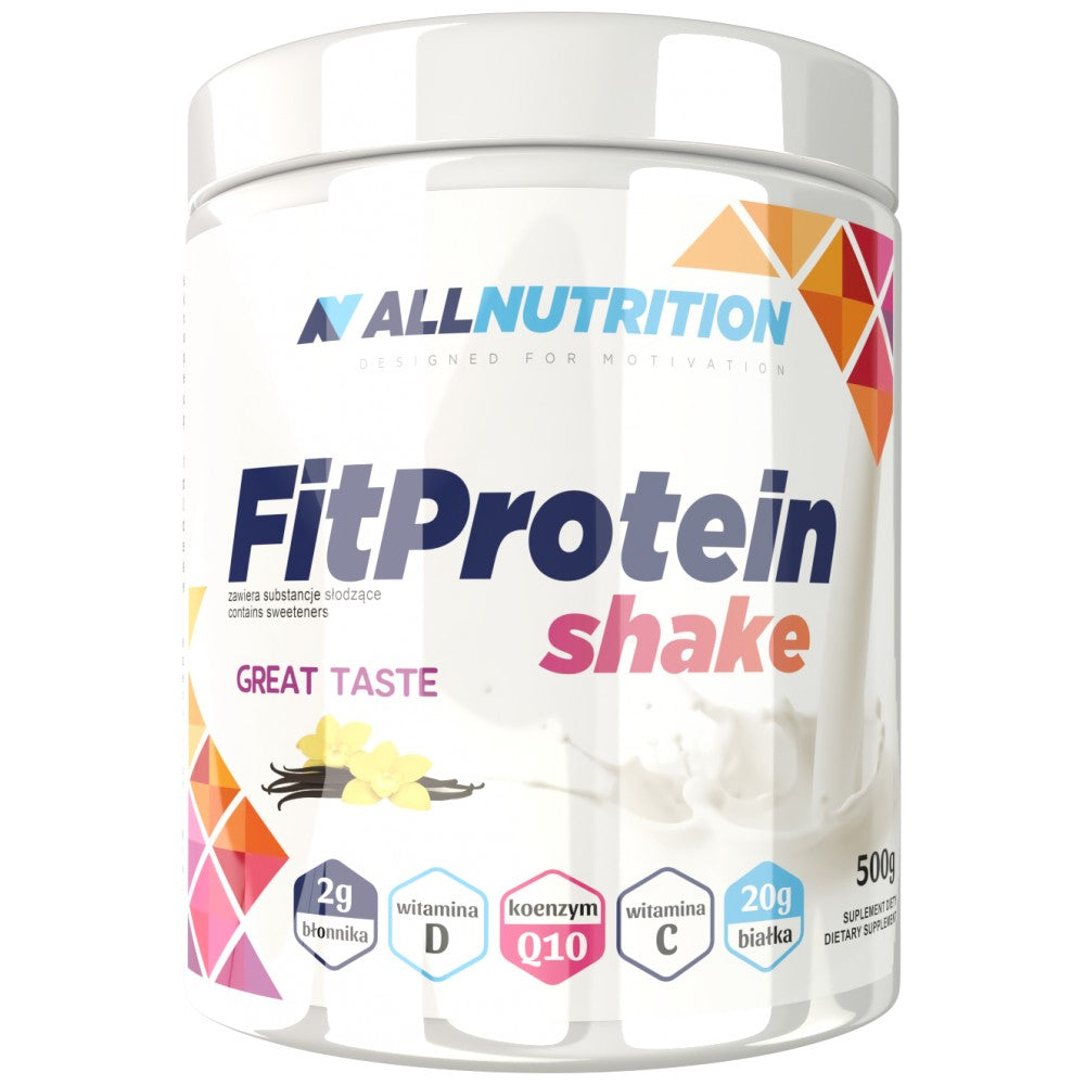 FitProtein Shake | Proteine ​​din zer cu colagen - 500 de grame