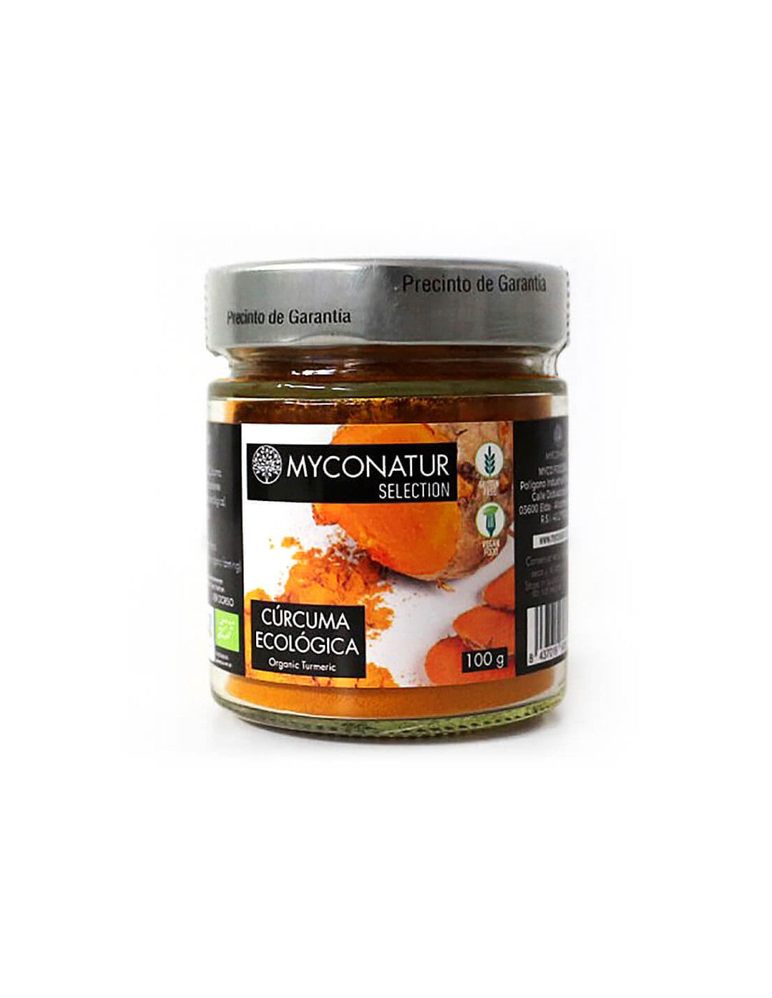 Био куркума на прах (корен) - Curcuma, Bio, 100 g Myconatur