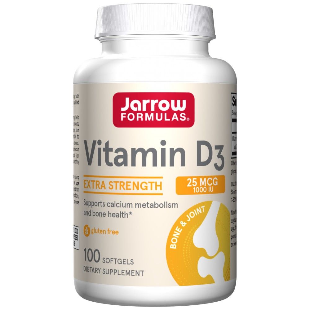 Vitamin D3 1000 IU - 100 Гел капсули