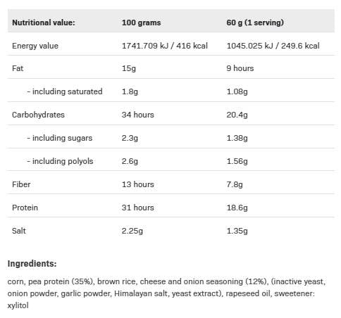 F**King Delicious Protein Chips - 31% proteine ​​- 60 de grame