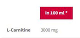 L-Carnitine 3000 Sport Endurance | Shot - 100 мл