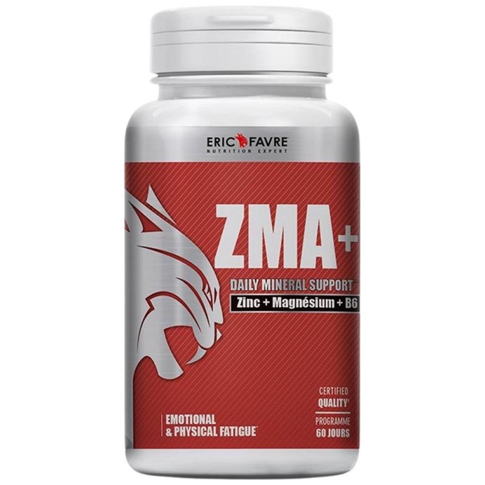 ZMA + | Ψευδάργυρος + Μαγνήσιο + Β6 - 120 κάψουλες