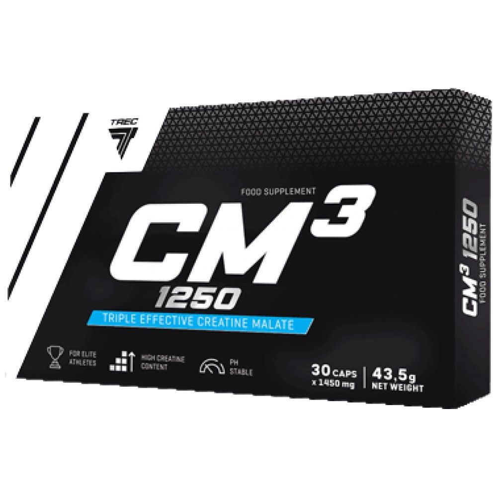 CM3 1250 | Tri-Creatine Malate - 180 капсули