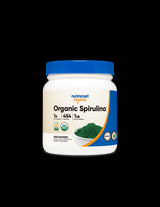 Detoxifiere si imunitate - Spirulina Organic, 454 g pulbere Nutricost