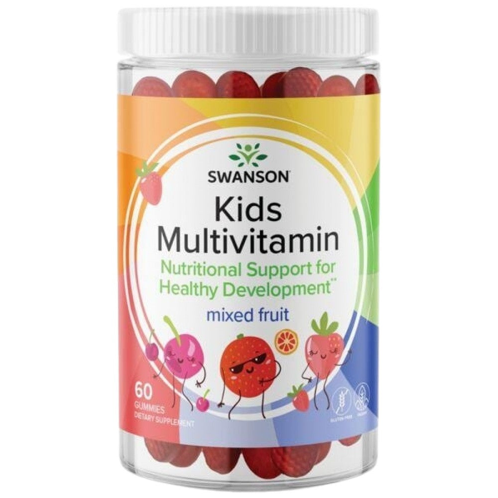 Kids Multivitamin Gummies | Mixed Fruit - 60 Дъвчащи таблетки