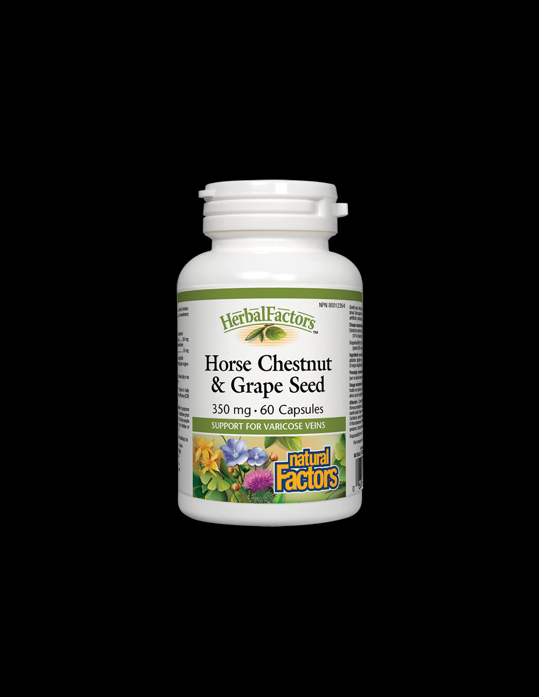 Horse Chestnut & Grape Seed 350 mg - 60 капсули