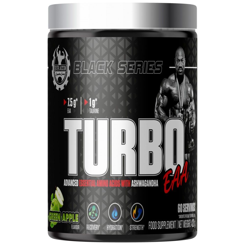 Black Series | Turbo EAA Powder ~ Essential Amino Acids with Taurine - 420 грама