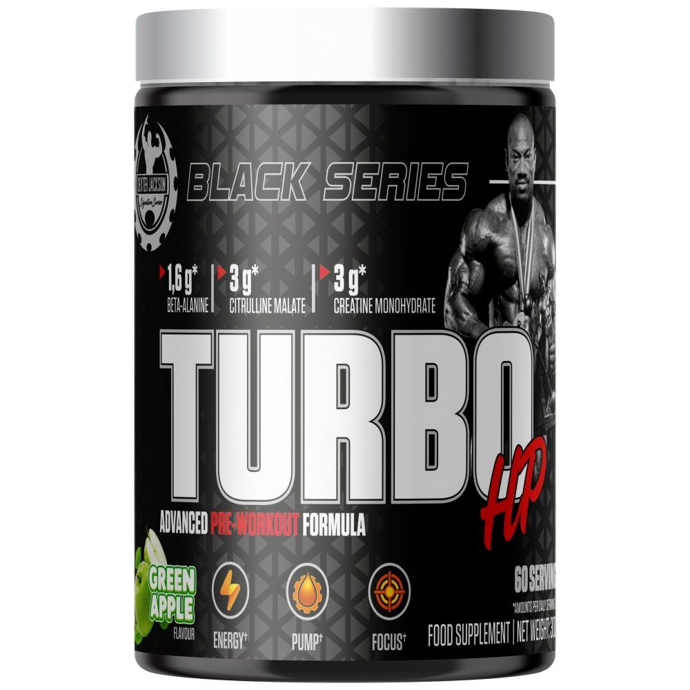 Black Series | Turbo HP Advanced Pre-Workout Formula - 300 грама