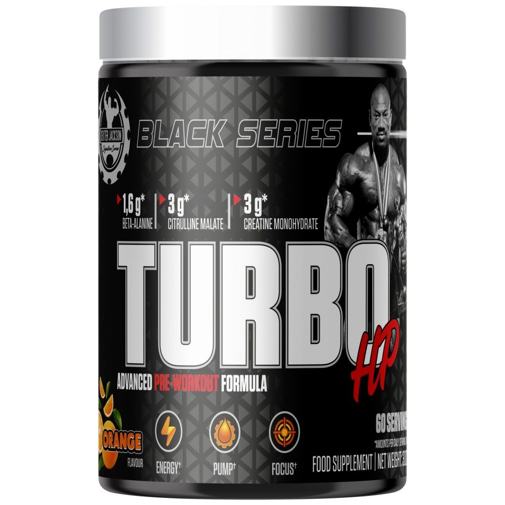 Black Series | Turbo HP Advanced Pre-Workout Formula - 300 грама