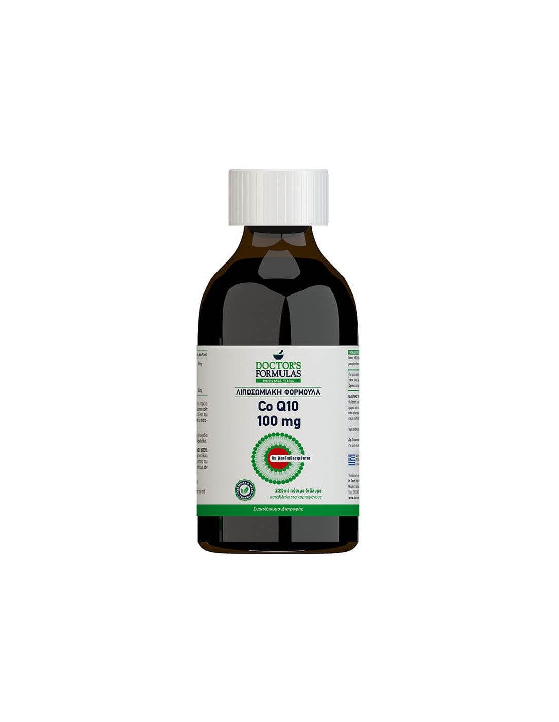 Liposomal Formulation CoQ10 / Липозомен коензим Q10, 225 ml, 30 дози Doctor’s Formulas