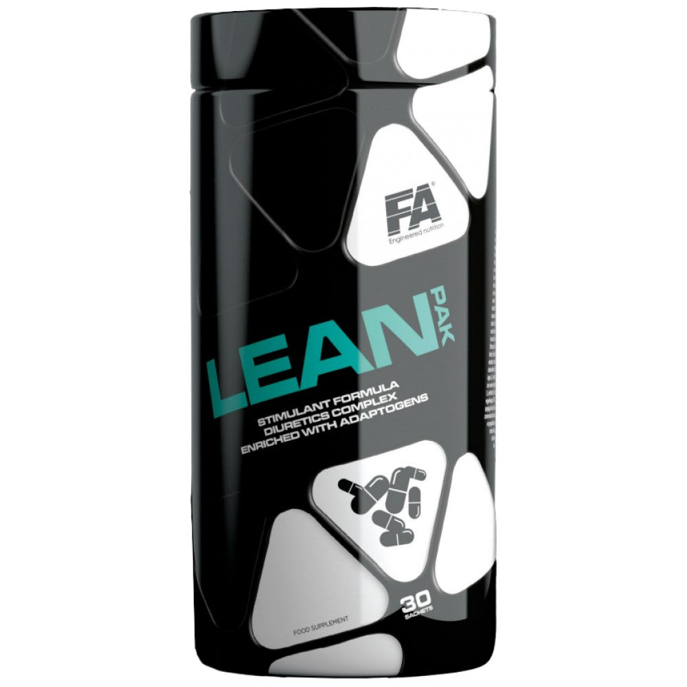 Lean Pak | Ultimate Fat Burning Formula with Thermogenics, Diuretic & Adaptogens - 30 Пакета