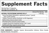 Vitrix NTS-6 | Male Performance Testosterone Support 60 κάψουλες