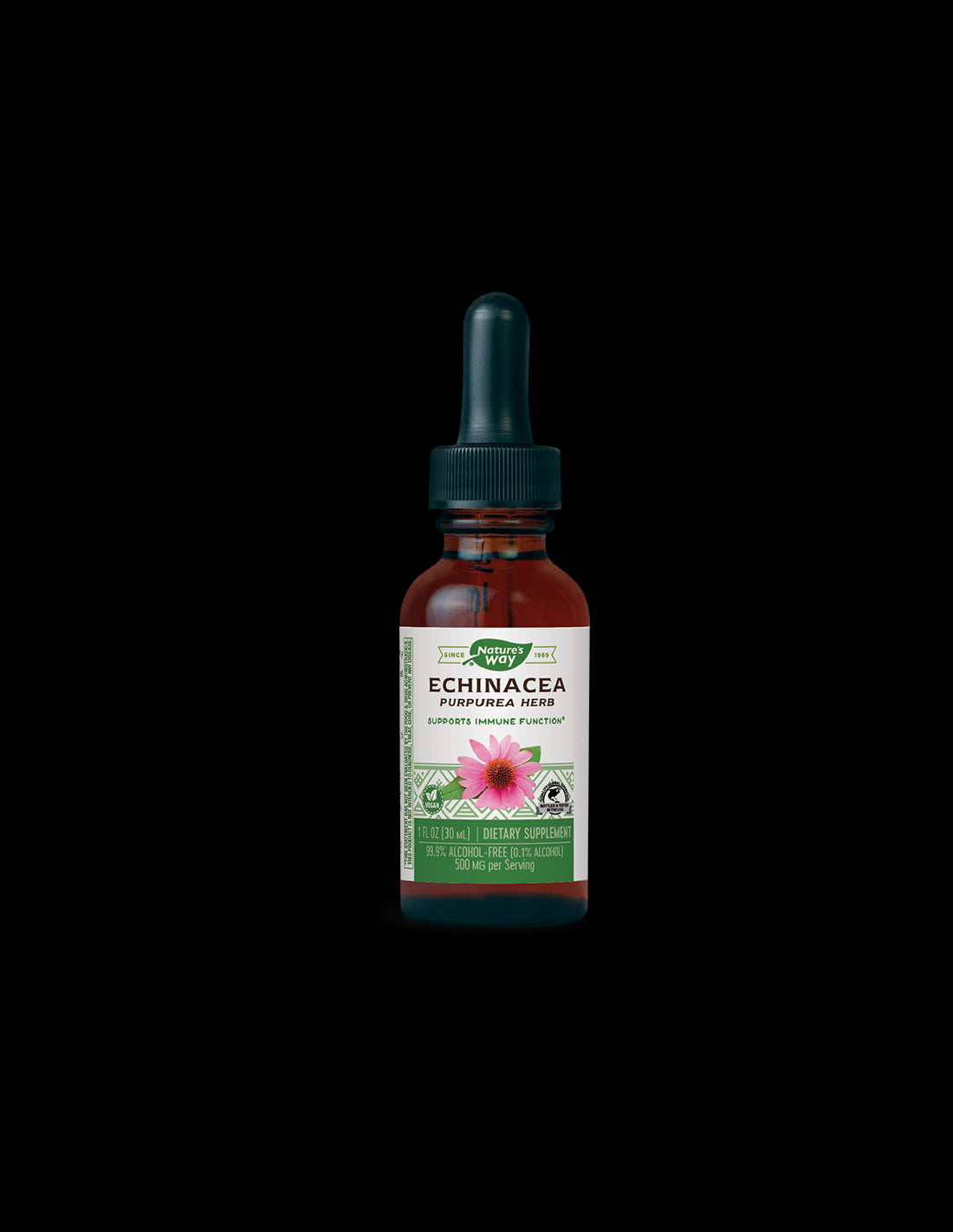 Echinacea - βάμμα - Ανοσοποιητικό και αναπνευστικό σύστημα, 30 ml (χωρίς αλκοόλ)