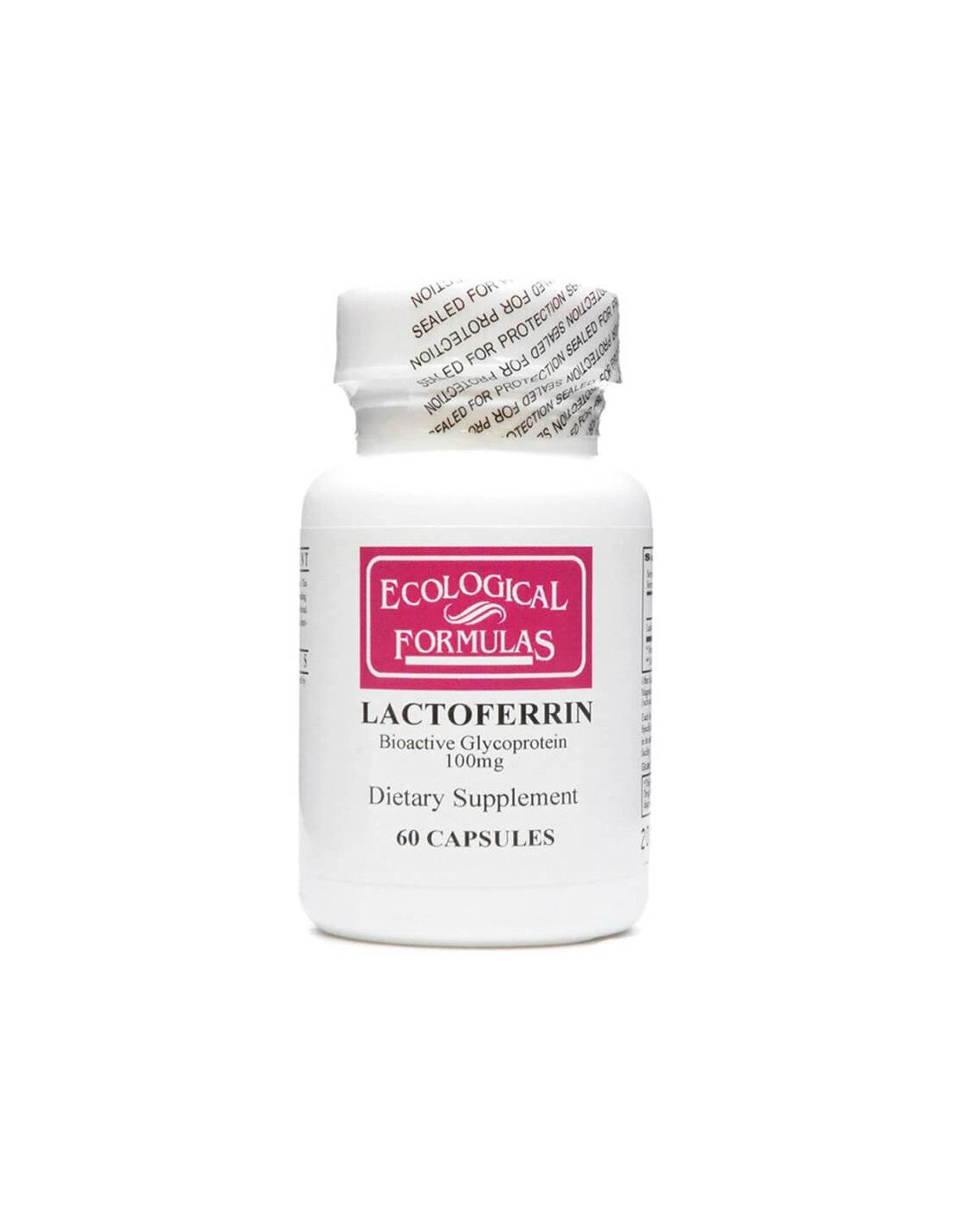 Lactoferină / Lactoferină (glicoproteină bioactivă), 60 capsule Formule ecologice