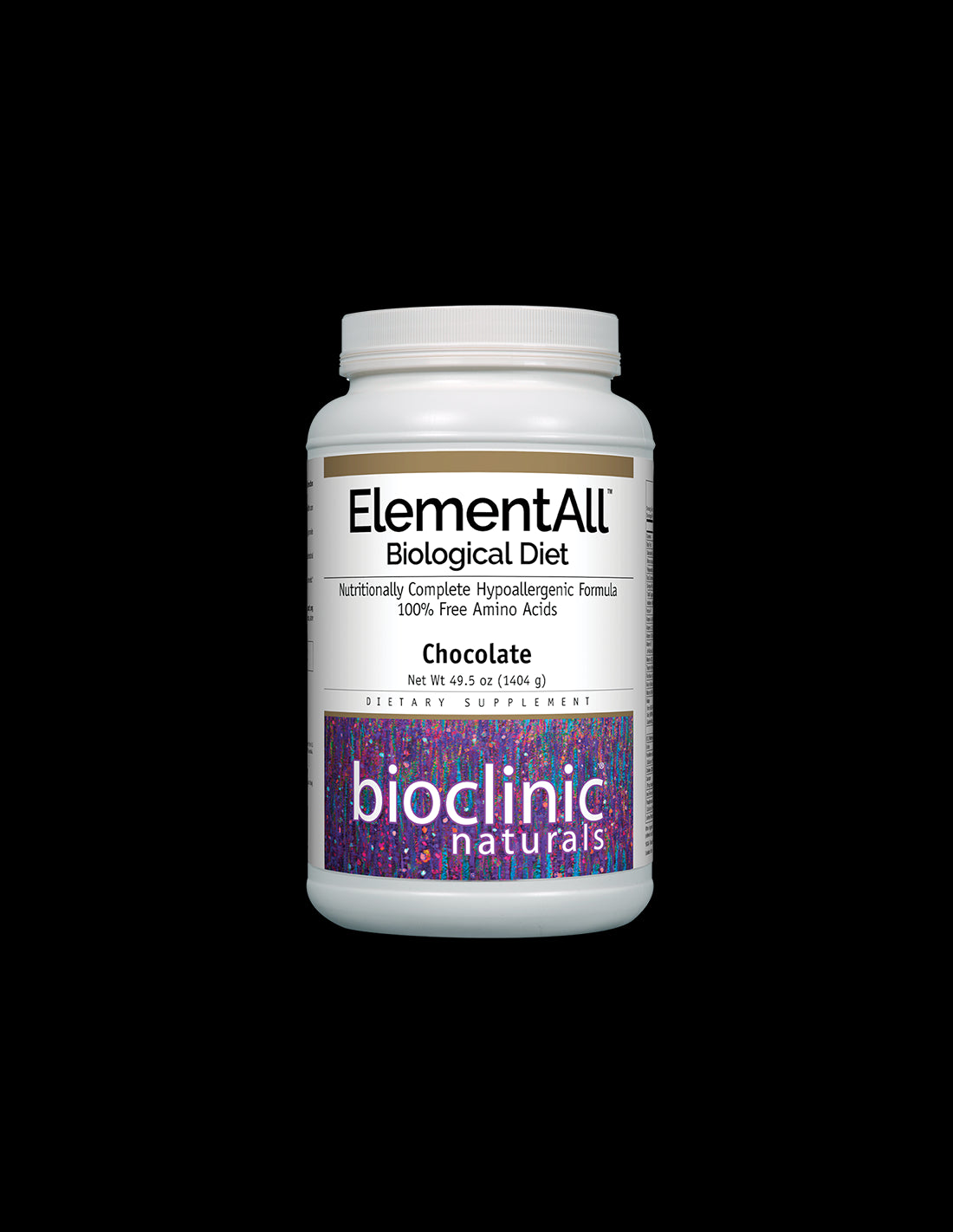 Elemental Diet - ElementAll Biological Diet cu aromă de ciocolată, 1404 g pudră Natural Factors