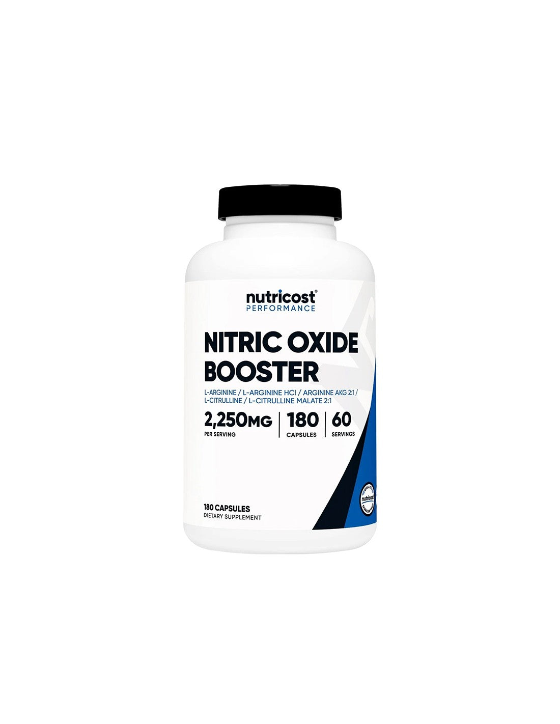 Ενέργεια και αντοχή - Booster Nitric Oxide, 750 mg x 180 κάψουλες