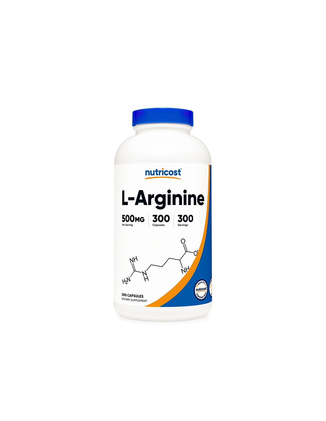 Energie si masa musculara - L-Arginina, 500 mg x 300 capsule