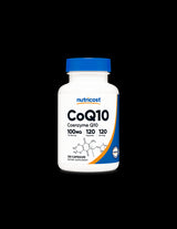 Energie și inimă sănătoasă - Coenzima Q10, 100 mg x 120 capsule Nutricost