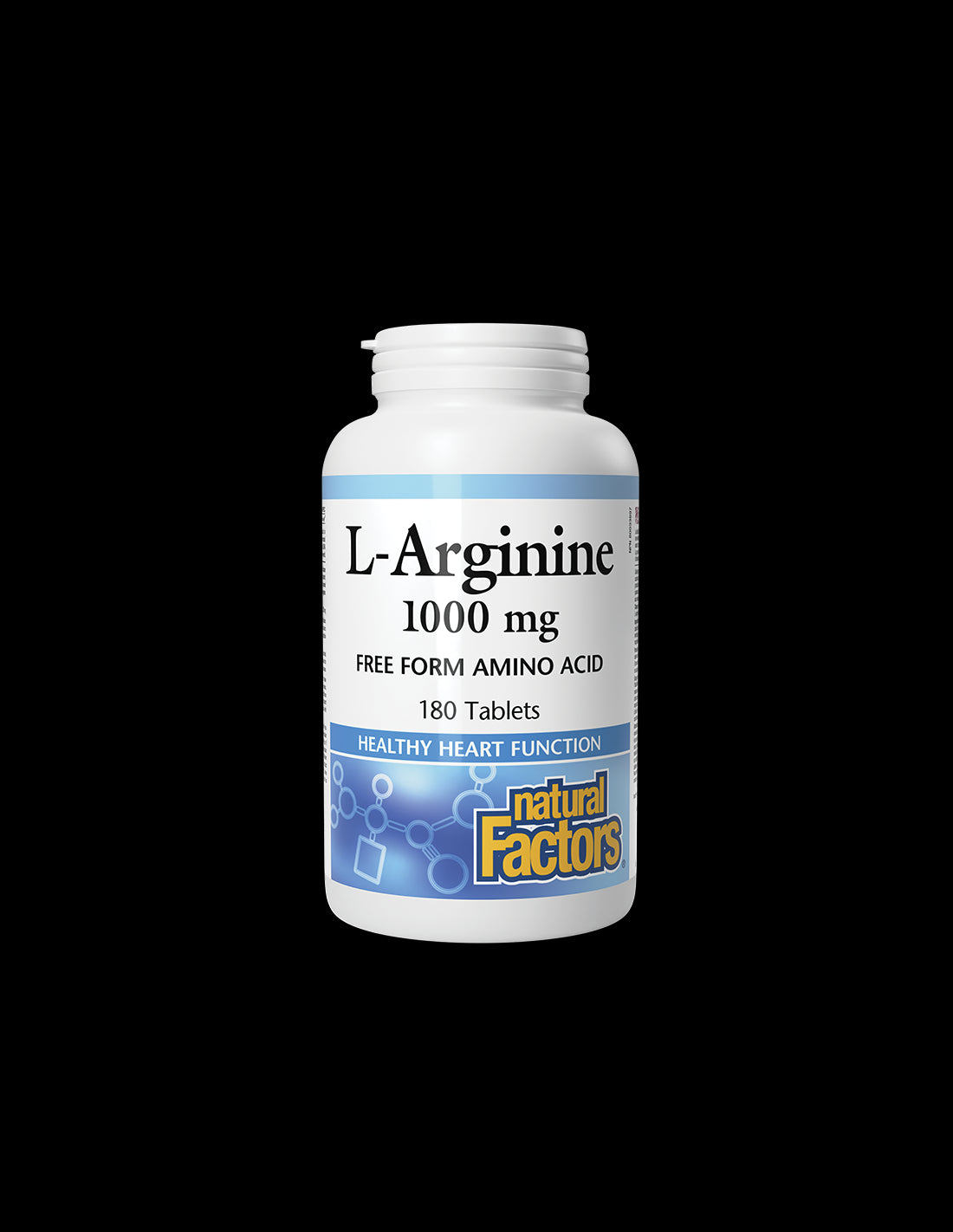 Енергия - Л-Аргинин (L-Arginine), 1000 mg х 180 таблетки Natural Factors