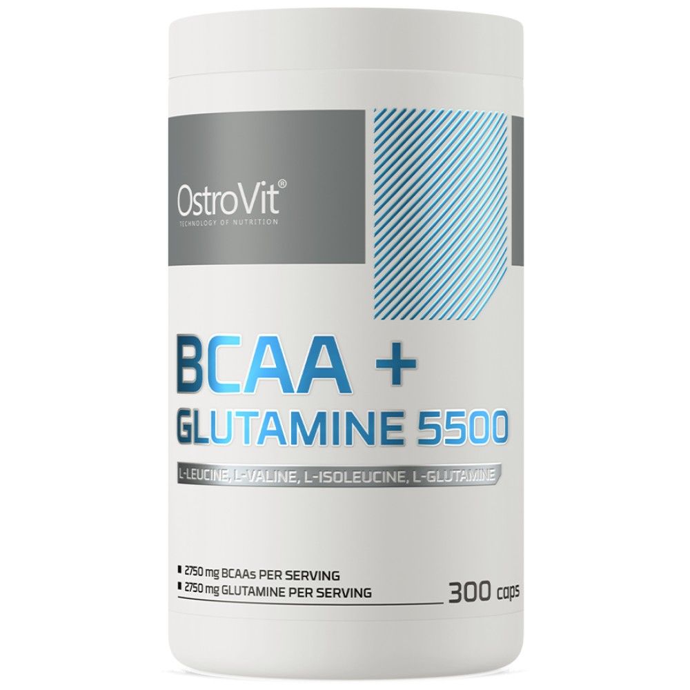 BCAA + Glutamine 5500 mg - 150 капсули