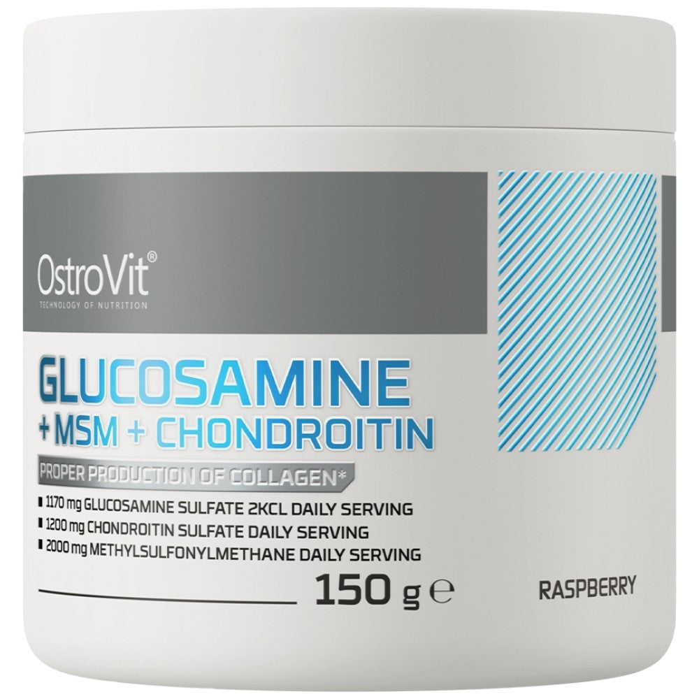 Glucosamine + MSM + Chondroitin Powder - 150 грама