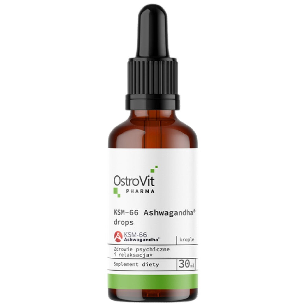 KSM-66 Ashwagandha Drops | Εκχύλισμα ρίζας Ashwagandha 30 ml