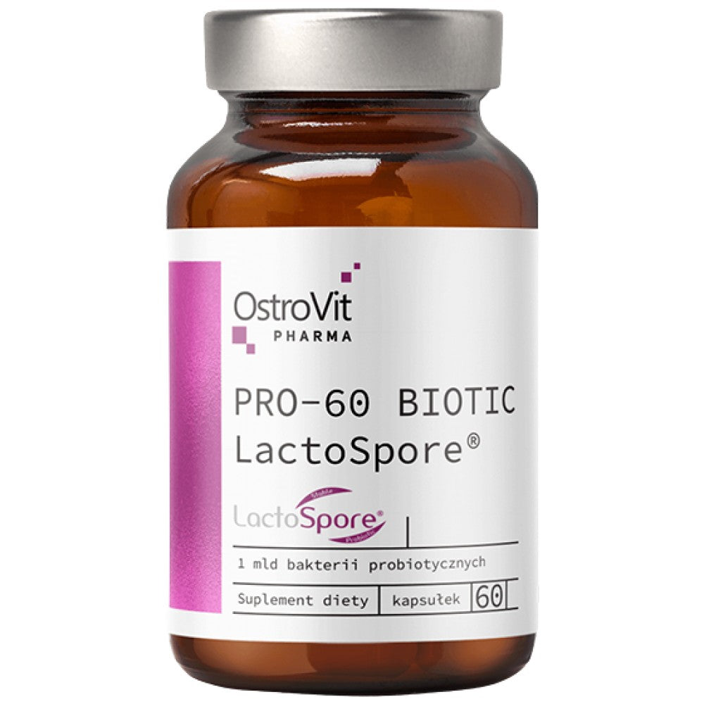 PRO-60 BIOTIC LactoSpore® | Probiotic - 60 капсули