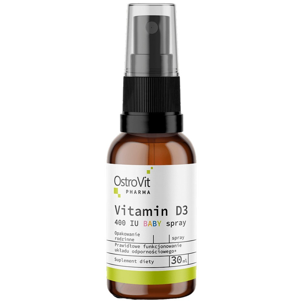 Vitamina D3 400 UI | Spray pentru copii 30 ml