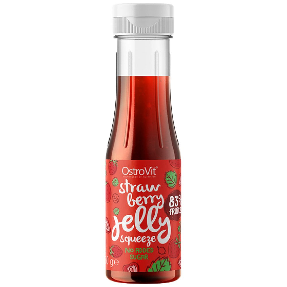 Capsuni 83% Jelly Squeeze | Fara zahar adaugat 350 ml