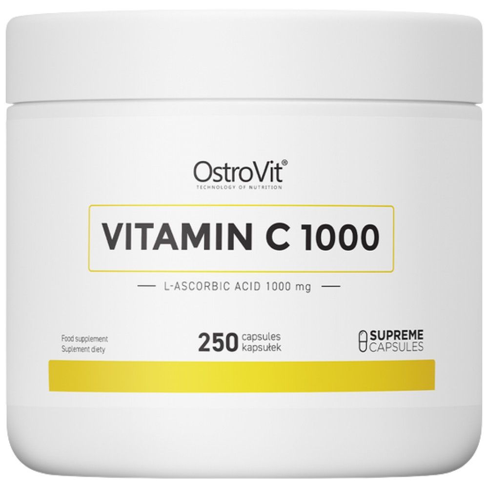 Vitamin C 1000 mg - 250 капсули