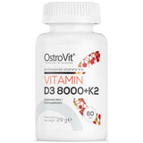 Vitamina D3 8000 + K2 200 mcg 60 Tablete