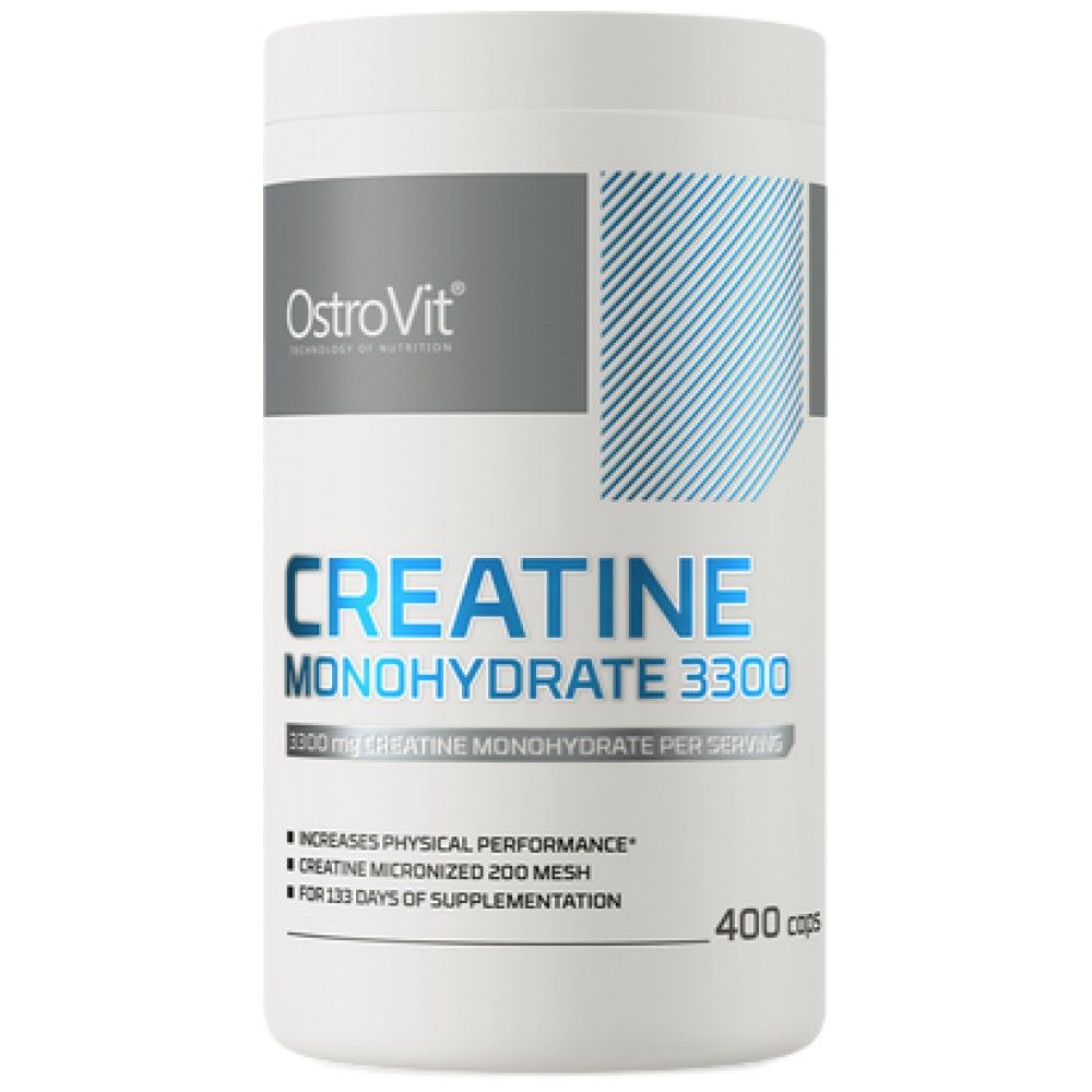 Creatine Monohydrate 3300 - 120 капсули