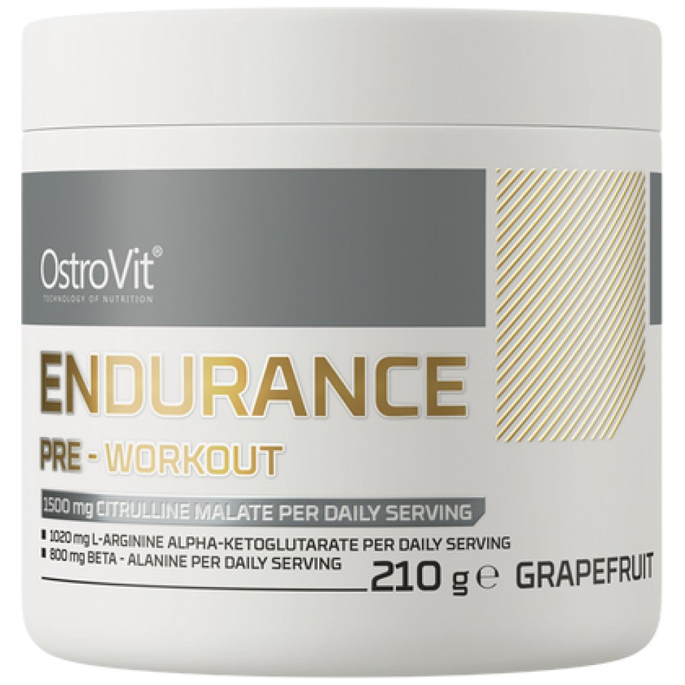 Endurance Pre-Workout | με τζίνσενγκ &amp; γλυκερόλη 210 γρ