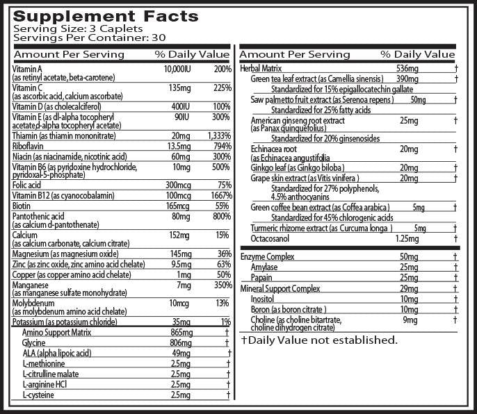 Multivitamine cu platină - 90 tablete