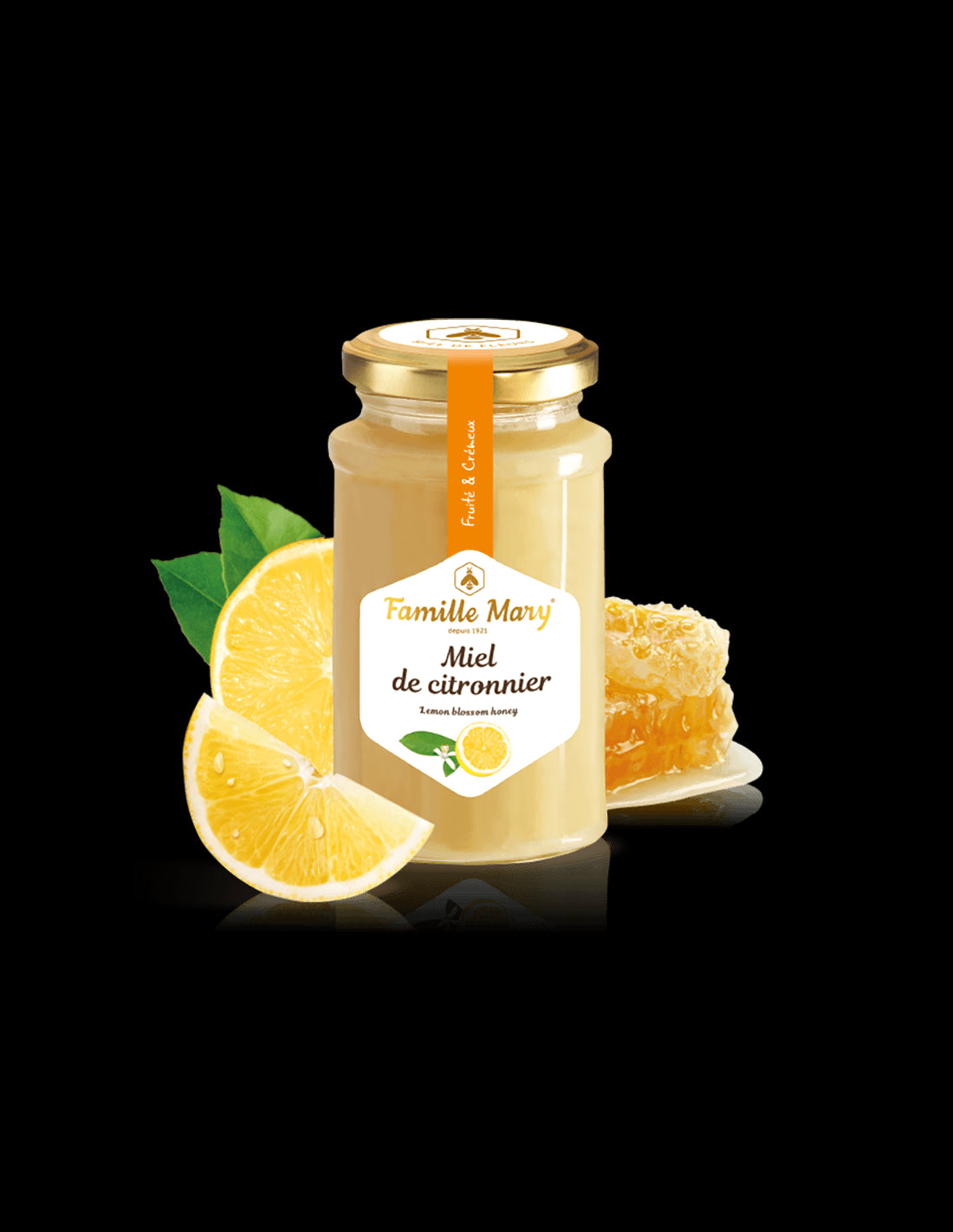 Miel de citronnier / Miere de lamaie (din livezi din Valencia, Spania), 360 g Famille Mary