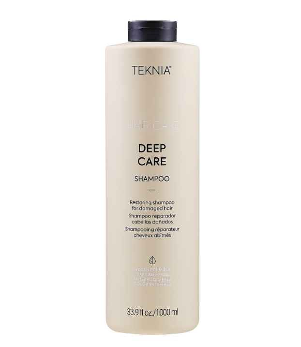 LAKME TEKNIA Deep Care Shampoo Шампоан за възстановяване и подхранване 1000 мл