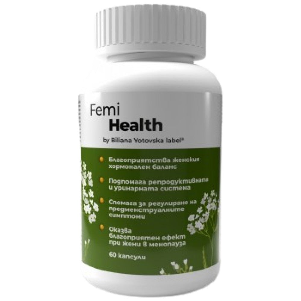 Femi Health | με Maca, Dong Quai &amp; Wild Yam - 60 κάψουλες