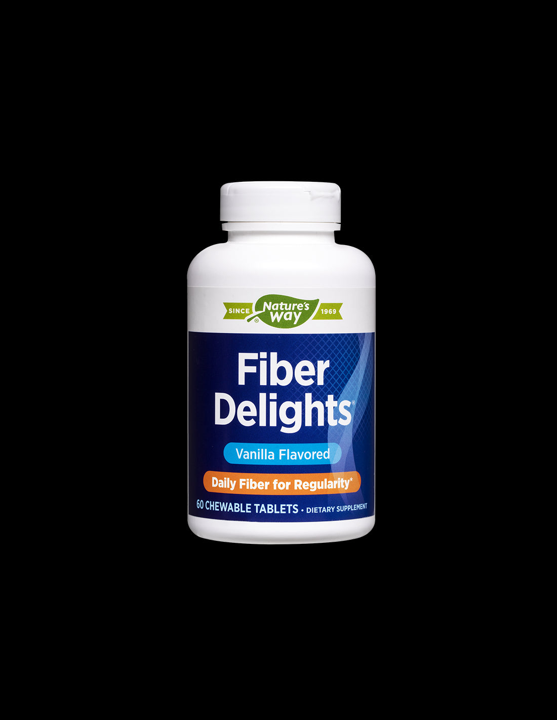 Fiber Delights - Μείγμα ινών για απώλεια βάρους και αποτοξίνωση, 60 Chewables Nature's Way