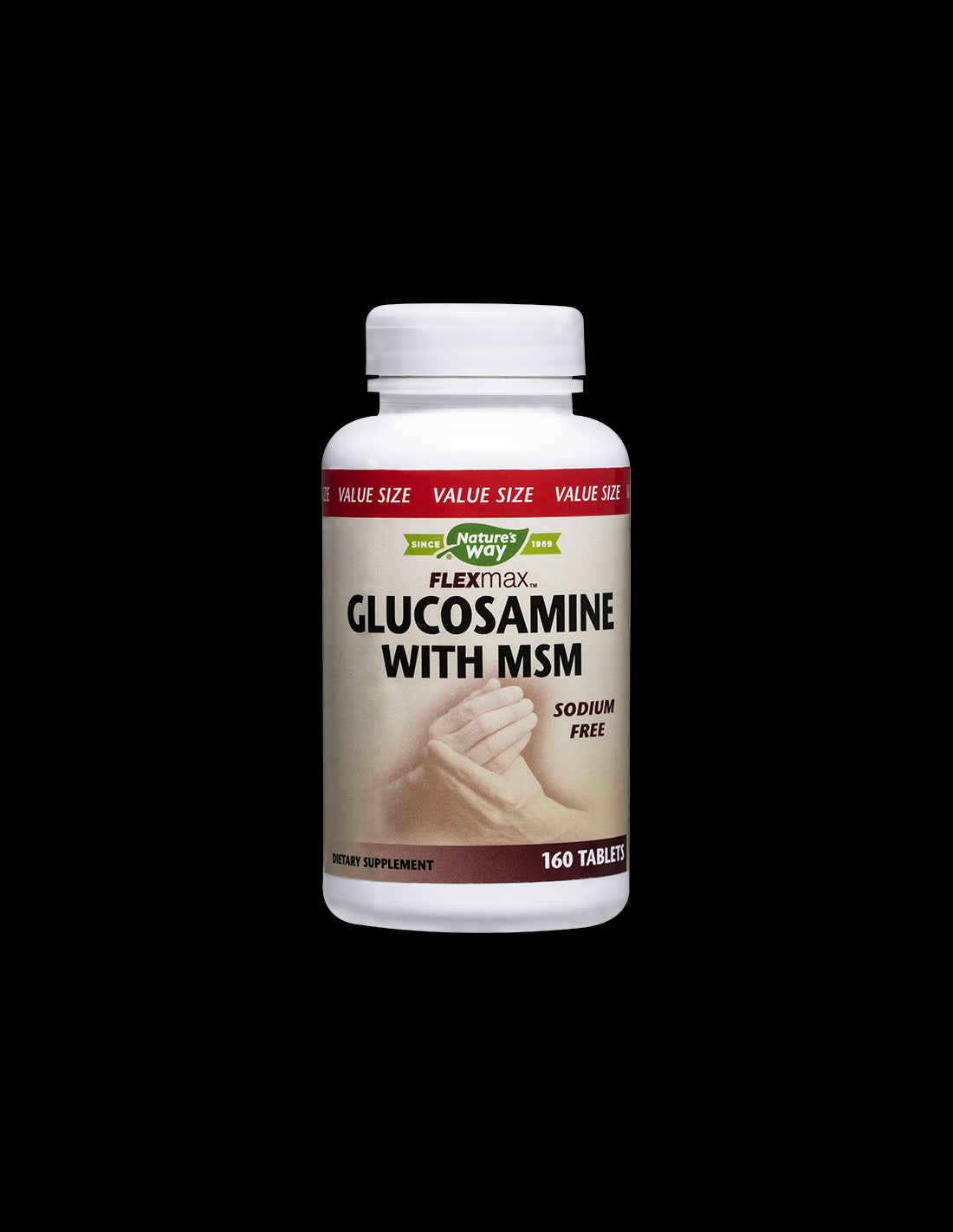 Flexmax™ Glucozamină cu MSM/ Sulfat de Glucozamină și MSM 877 mg x 160 comprimate Nature's Way