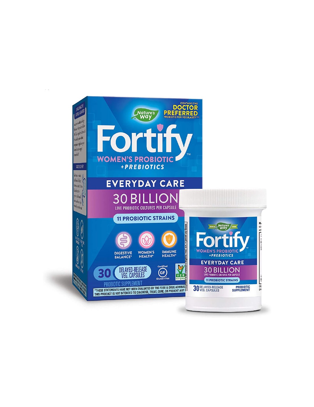 Fortify Women`s 30 Billion Active Probiotics - 30 капсули