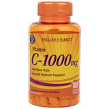 Vitamin C 1000 mg / with Rose Hips & Bioflavonoids - 100 каплети