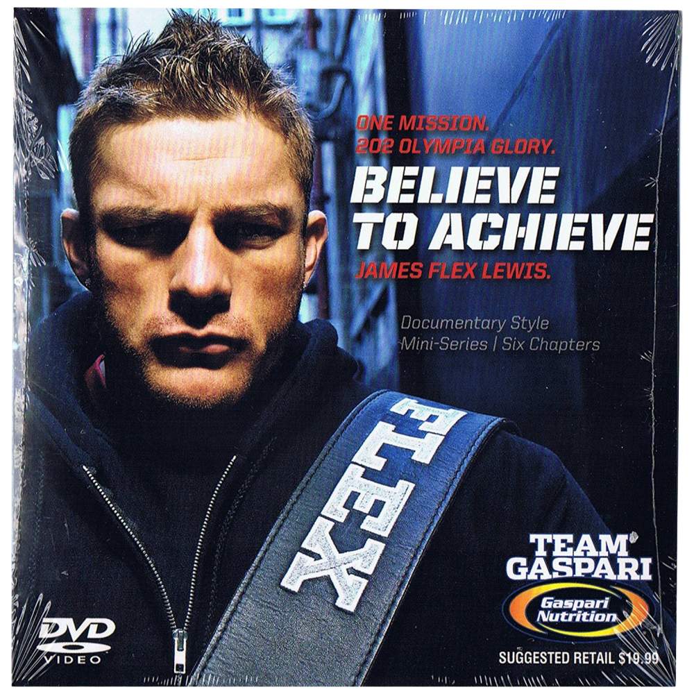 James Flex Lewis - Believe To Achieve DVD