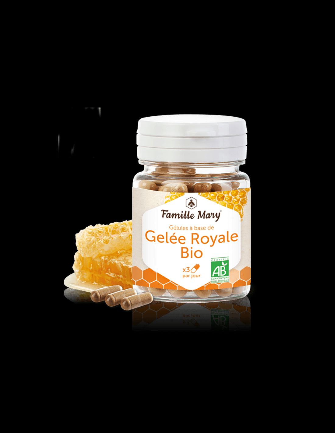 Gelée Royale Bio, 50 capsule Famille Mary