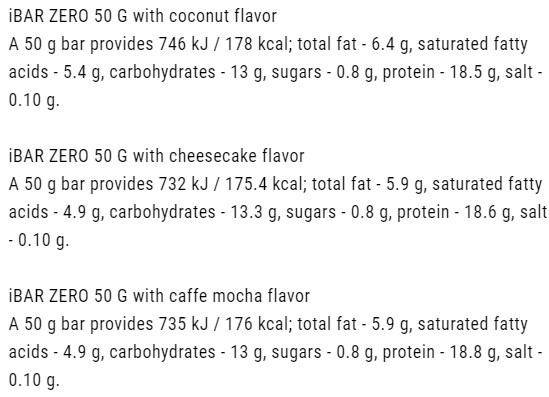 iBar Zero - 50 грама