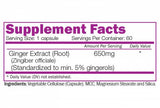 Ginger Root Extract 650 mg - 60 капсули