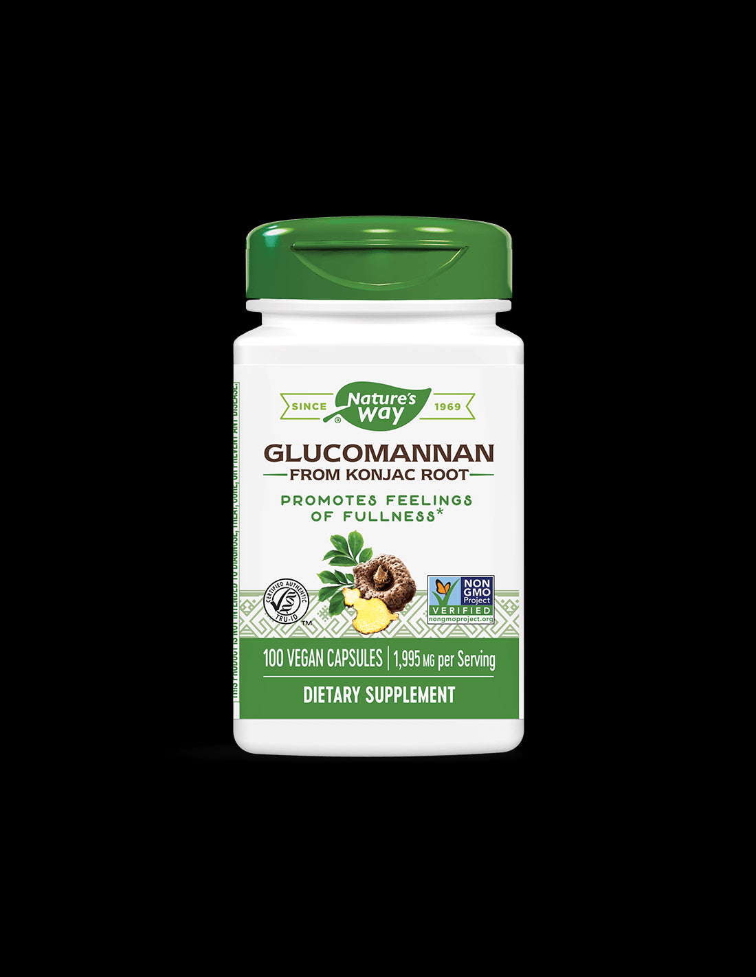 Glucomannan 665 mg - 100 капсули